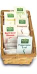 Herb Tea Sampler Gift Basket for overall health and wellness